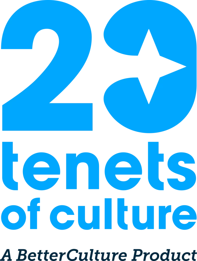 BetterCulture 20 Tenets of Culture Logo